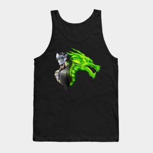 cyborg ninja dragon Tank Top